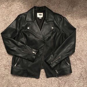 Leather Moto Jacket